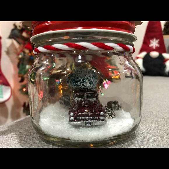 Custom Car in a Jar Waterless Snow Globe - Picture 4 of 7